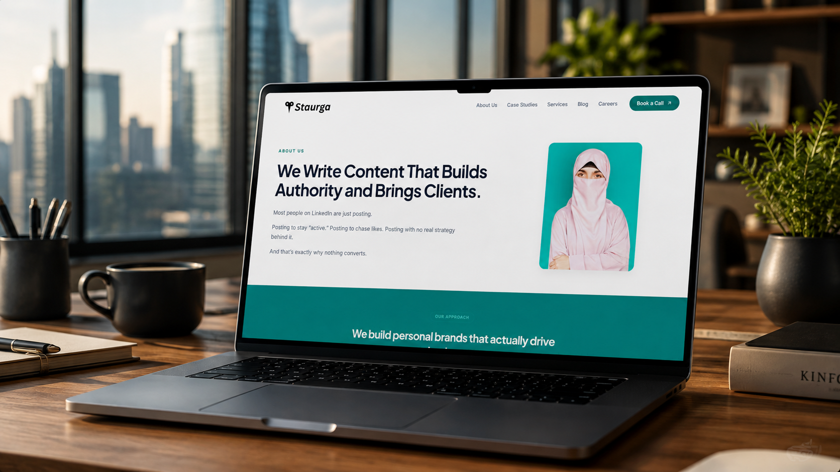 Staurga B2B Marketing & Hiring Agency Platform
